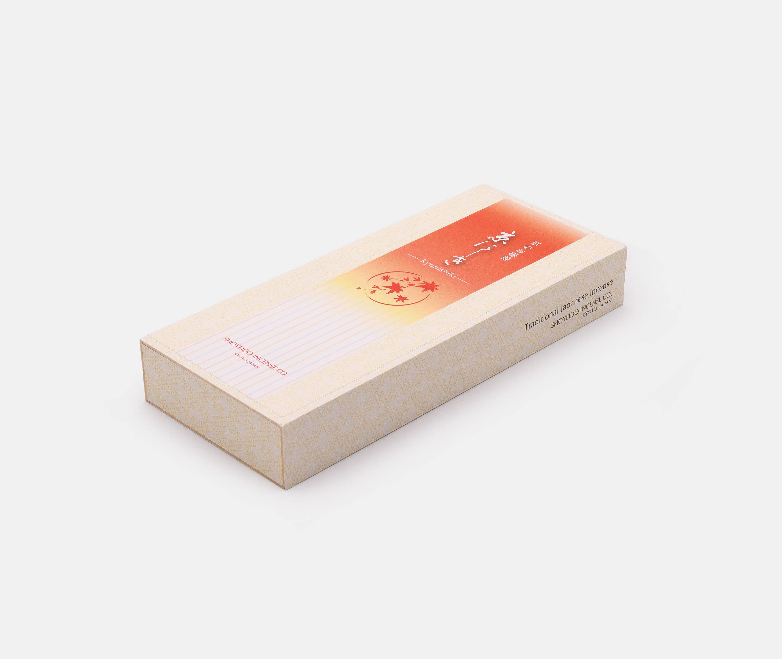 Zen Minded - Shoyeido Kyo-nishiki Hojas De Otoño Incienso Japonés 100% Natural - 150 Palos En Caja De Papel Reciclado