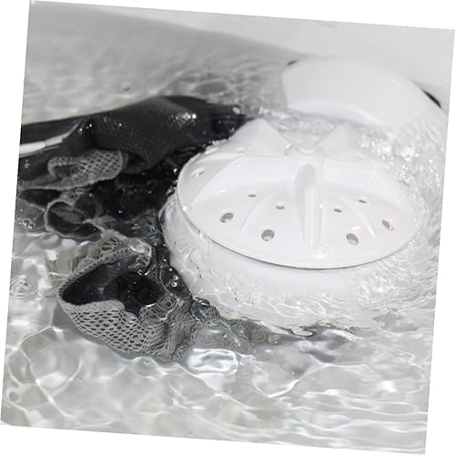 Miniatura 6 de Homoyoyo Mini lavadora portátil USB Turbo Lavadora para viajes, negocios y escuela, simulador de lavado a mano ligero, eliminación de manchas para