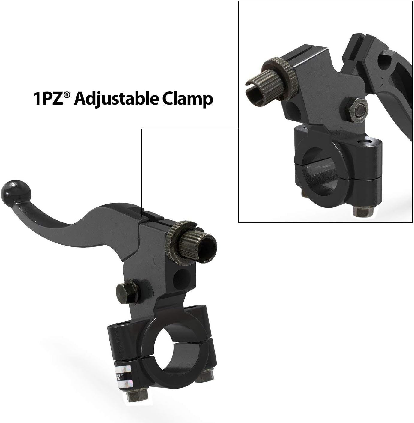 Buу 2 gеt 3 1PZ BL5-A01 7/8 Black Aluminum Left Clutch Brake Lever Perch Handle Replacement for Honda CRF XR 80 100 XR200 SSR 125cc Coolster Roketa Baja X-Treme Pit Dirt Bike Motocross Motorcycle