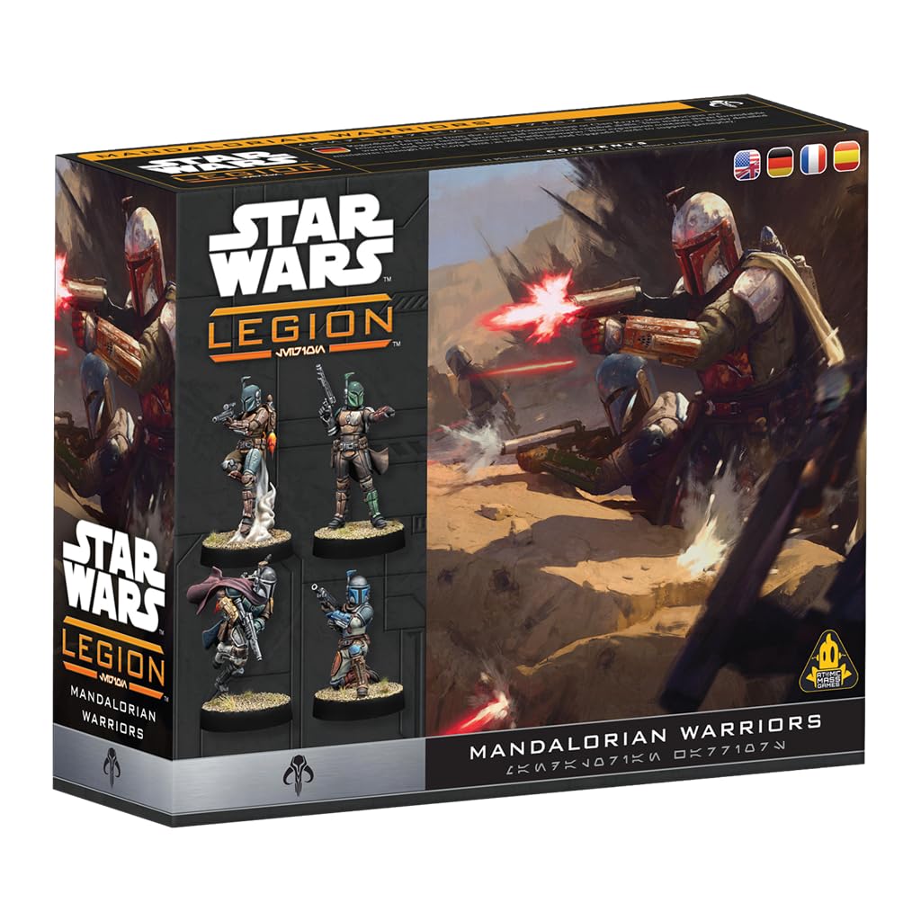 Atomic Mass Games | Star Wars: Legion Mandalorian Warriors | Rozszerzenie Do Gry Figurkowej, Rebel Alliance, 11 Figurek, Warianty Jednostek I Akcesoria | 2 Graczy