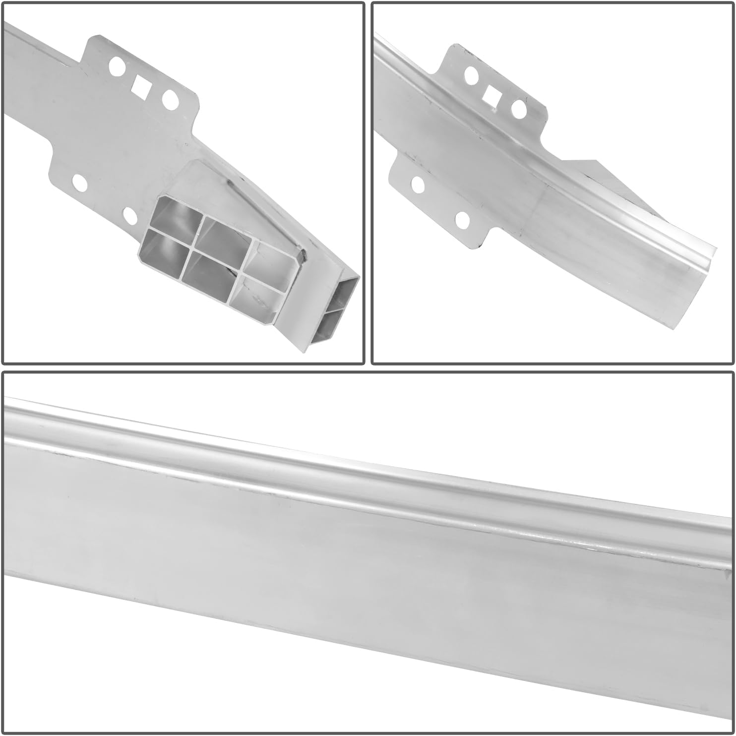 Auto Dynasty FO1006282 Front Bumper Reinforcement Impact Face Bar Compatible with Lincoln Aviator 2020-2024, Aluminum Silver