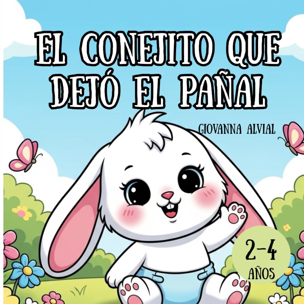 El conejito que dejó el pañal: Un cuento tierno para ayudar a los niños a aprender a usar el baño solitos (2-4 años)