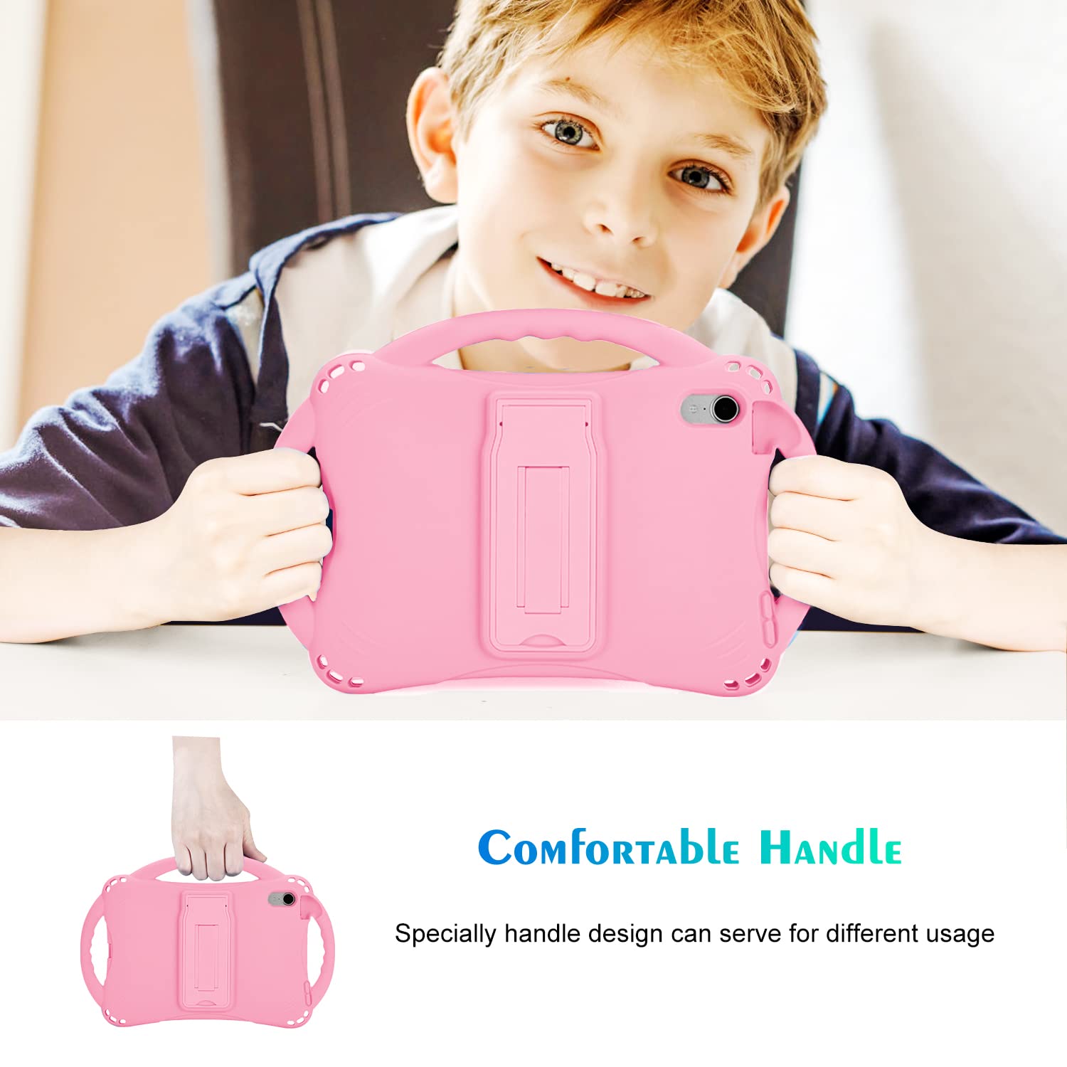TopEsct - Custodia per iPad di 6a generazione, iPad 5a generazione, custodia per bambini per iPad 2017 TopEsct - Custodia per iPad di 6a generazione, iPad 5a generazione, custodia per bambini per iPad 2017