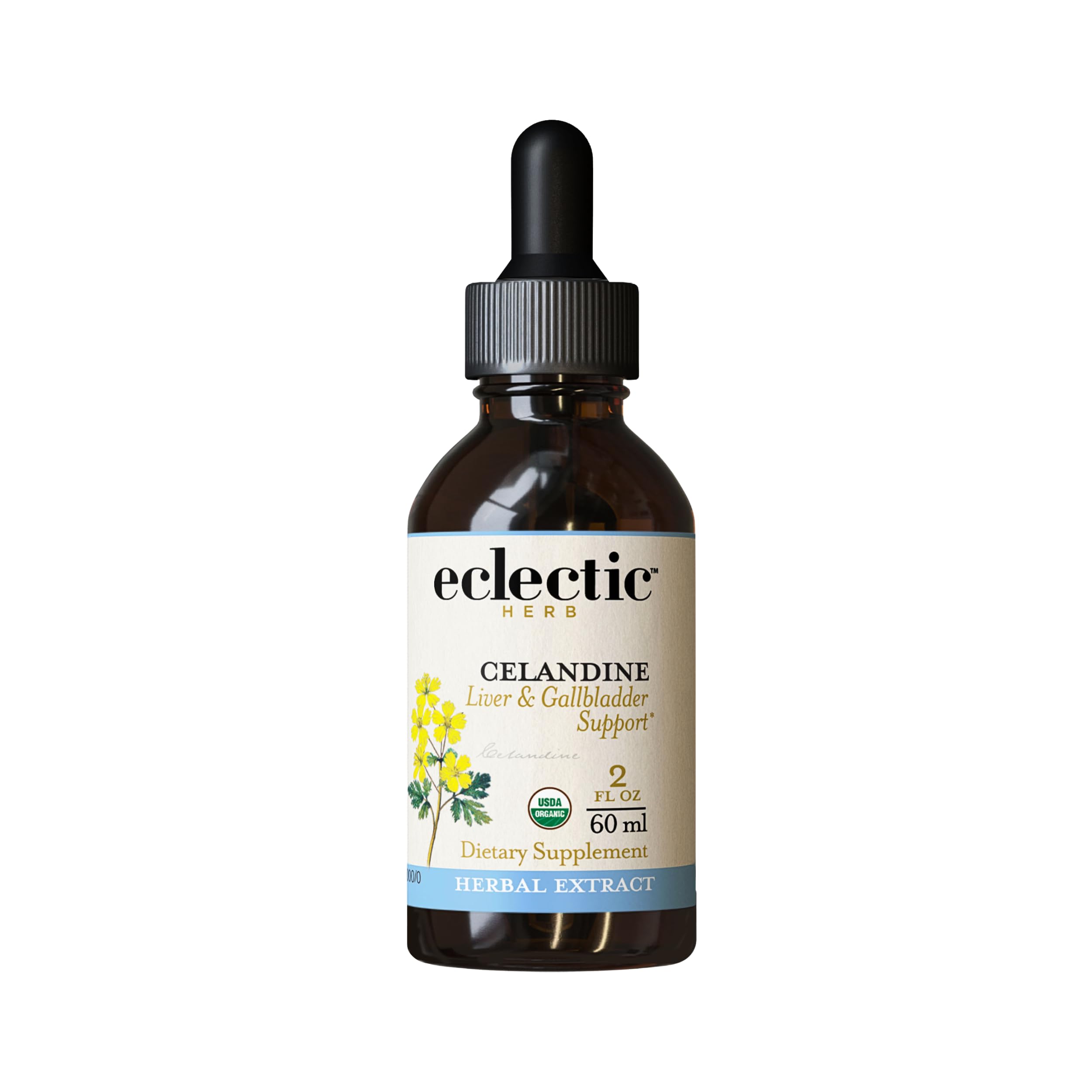 Eclectic Institute, Organic Celandine, 2 fl oz (60 ml)