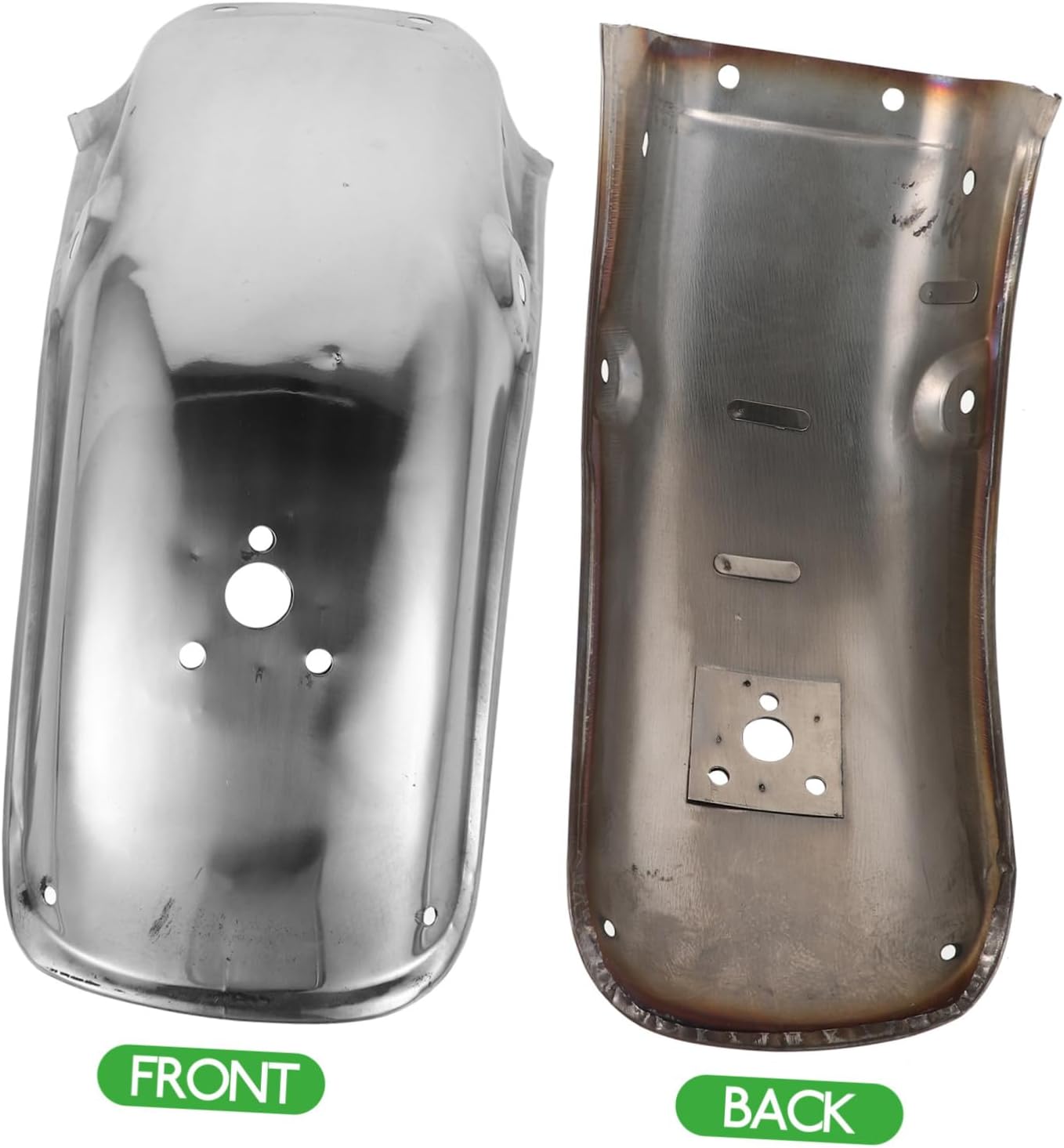 Cabilock 2pcs Motorcycle Rear Mudguards Durable Splash Guards for Motorbike Protection Optimized to Prevent Mud and Water Compatible with Various Models