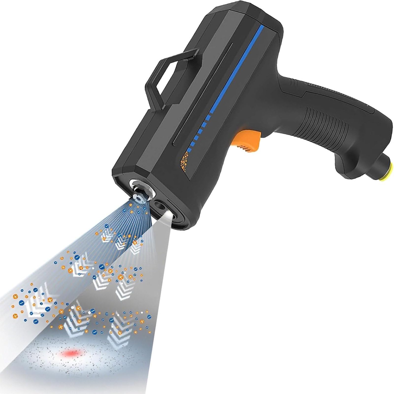 Pistola eliminadora de estática, Pistola antiestática para Pintura automotriz, removedor de estática ionizante, con luz LED, para eliminación de estática Industrial Ordinary