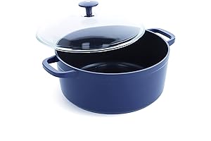 Blue Diamond Ceramic Non-Stick Dutch Oven Pot