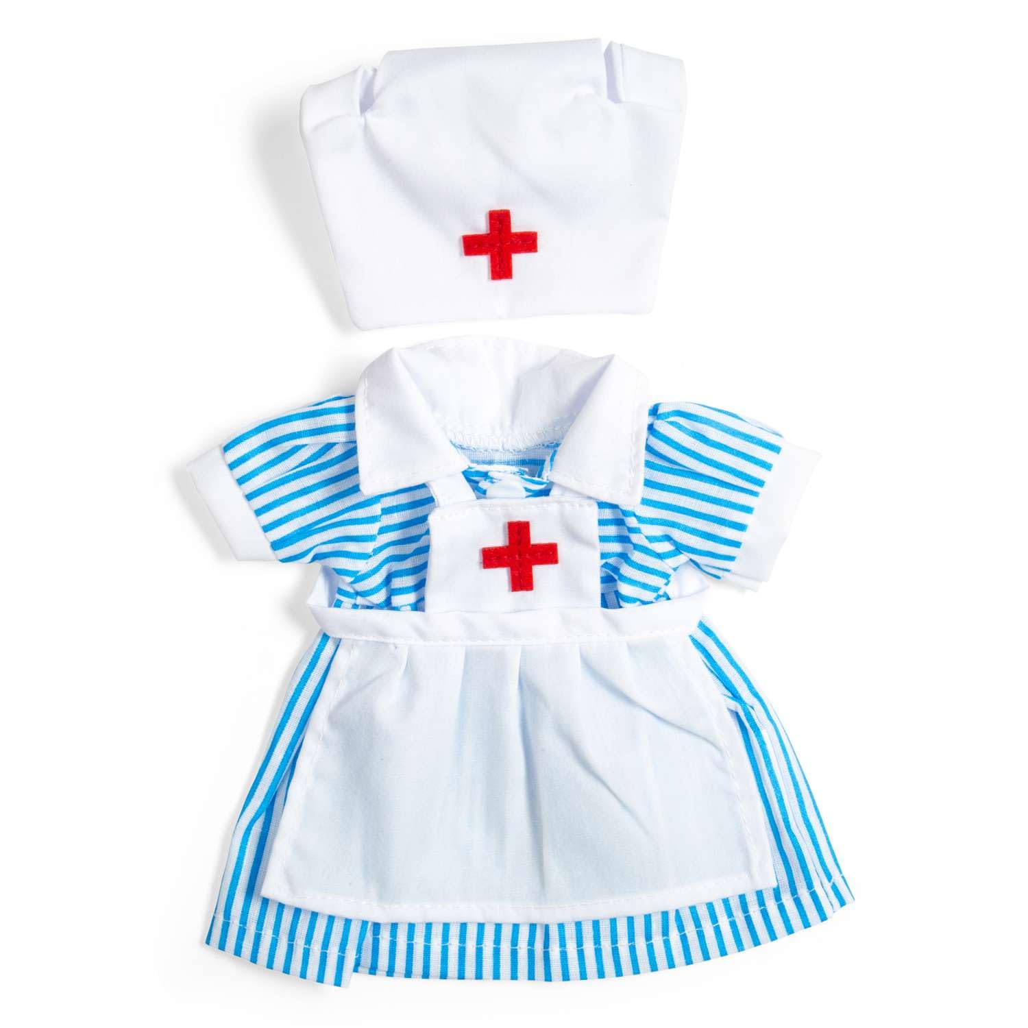 Bigjigs Toys Nurse Uniform - Small | Doll Clothes for Soft Rag Dolls