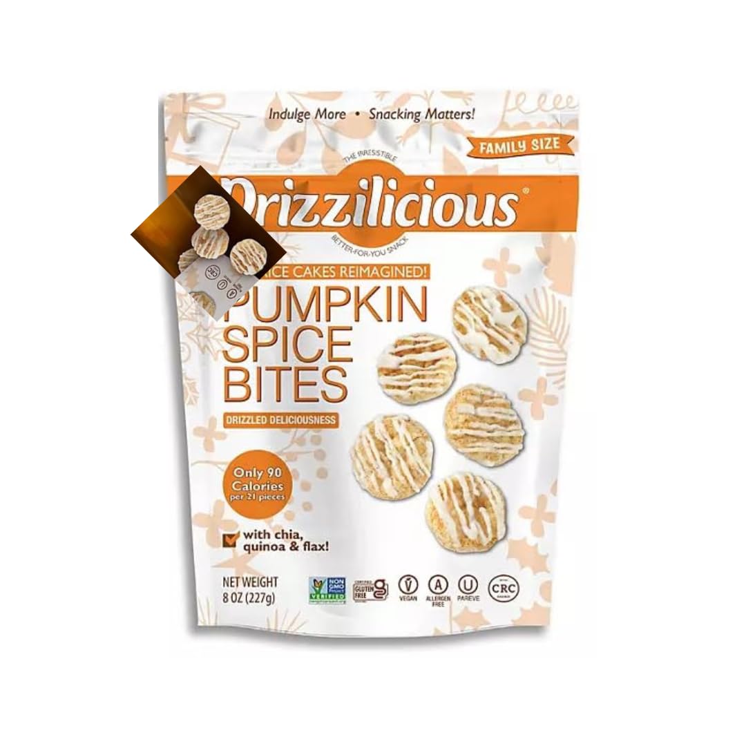 PumpkinSpice_Mini Rice Cakes (1 pack) Grocery & Gourmet Food