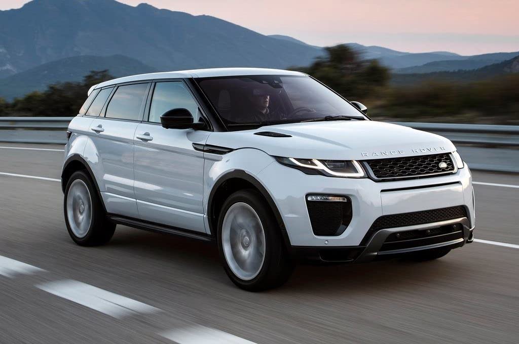 Alfombrillas para Range Rover Evoque I 2011-2019 a Medida, Antideslizantes, talonera de Goma Reforzada y Botones de fijación