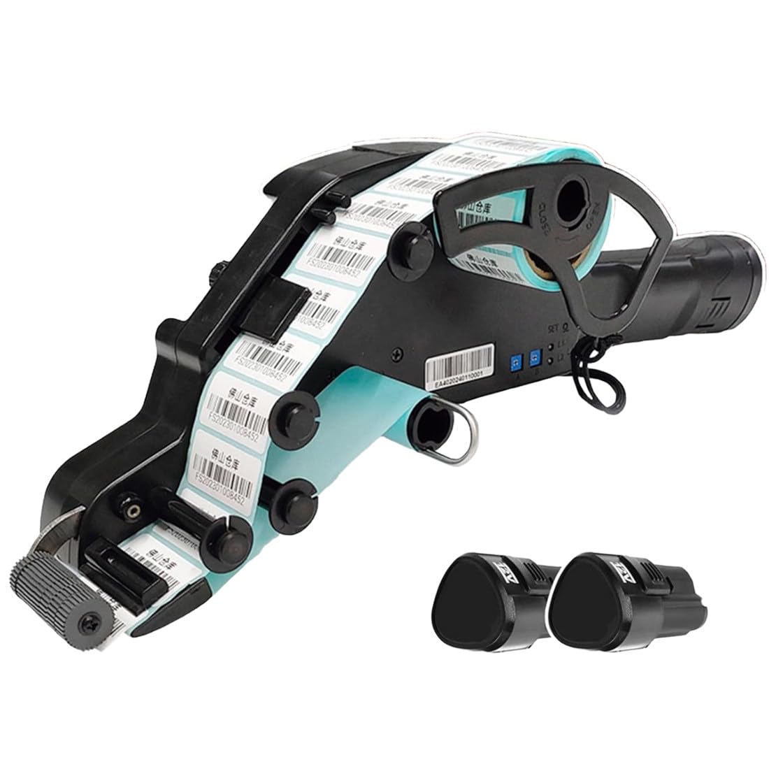 Applicatore automatico di etichette con sensore touch, etichettatrice portatile wireless per spedizioni, magazzini e vendita al dettaglio