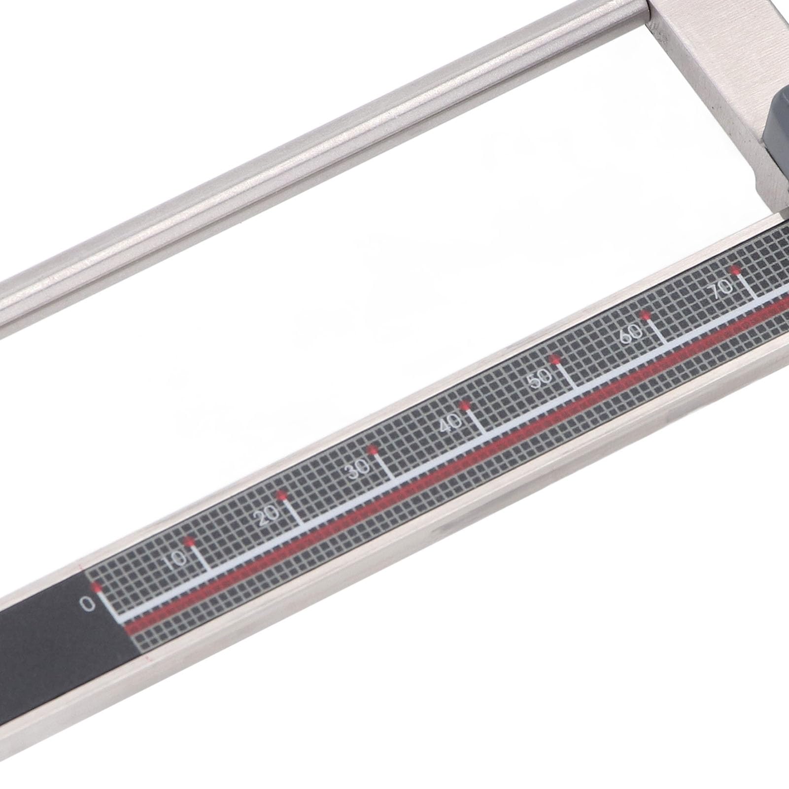 Mingzhe Medidor Electrónico de Medición del Rotor de Freno con Aplicación Versátil para Espesor Copa y Cucharón, Acero Inoxidable Duradero, 0-80 Mm