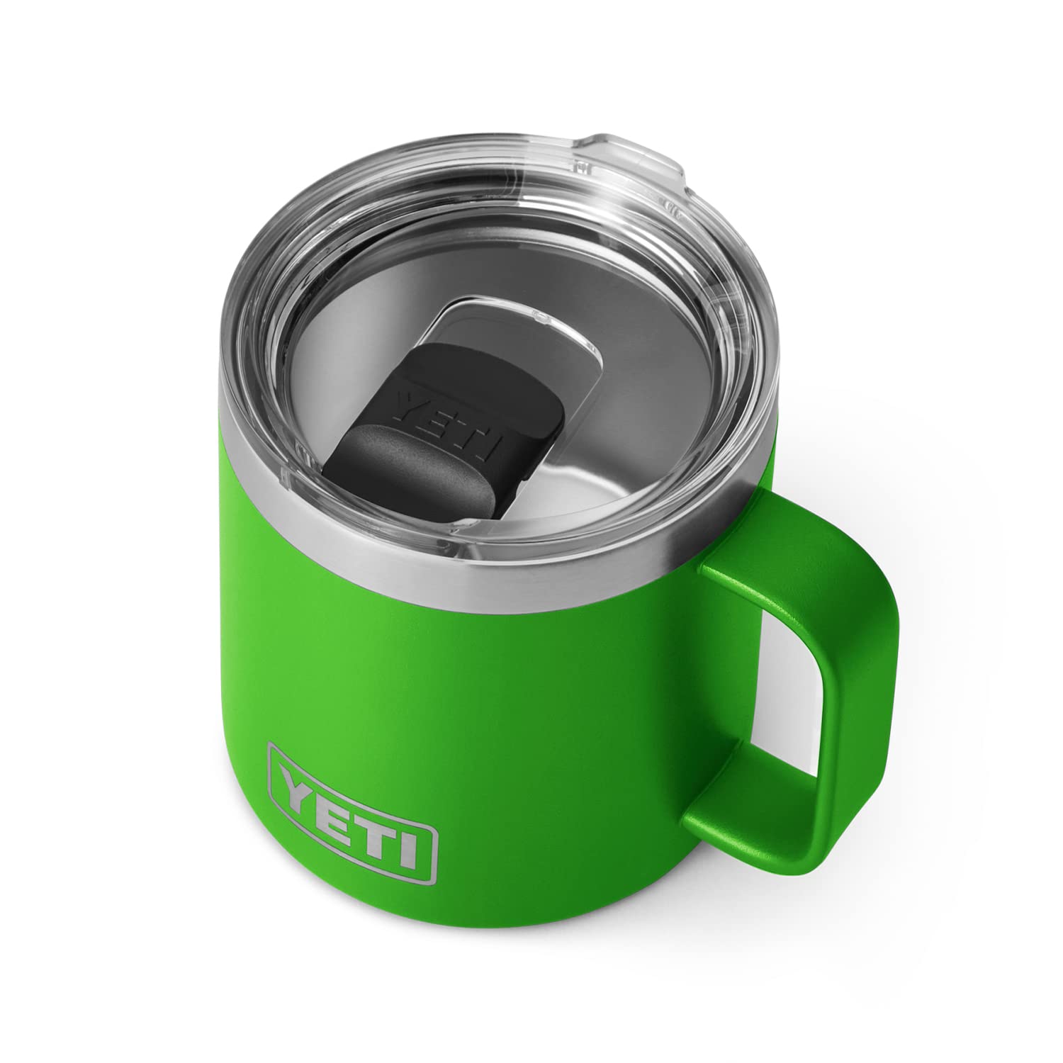 YETI Rambler 14oz Vacuum Insulated Stainless Steel Mug, Green with