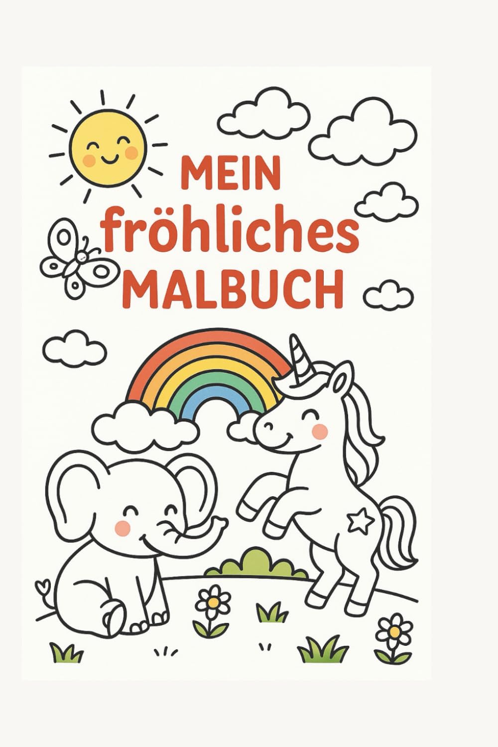 Mein fröhliches Malbuch