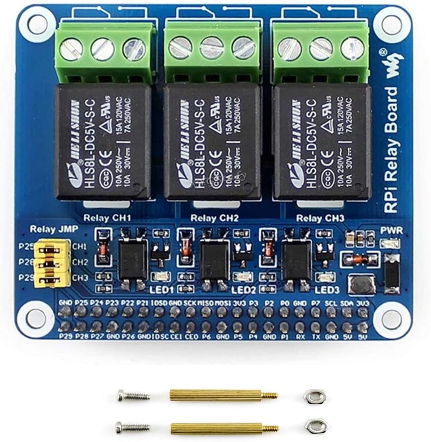 NEW Raspberry Pi Expansion Board Power Relay Module for Raspberry Pi 3 2 Model B B+ @XYG