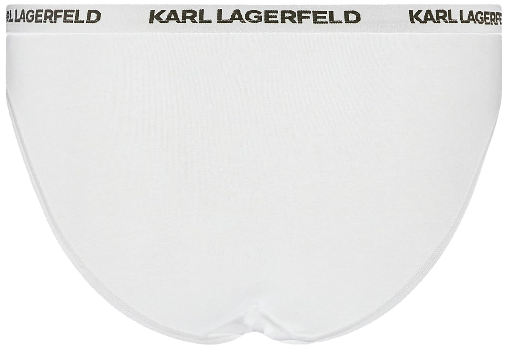 KARL LAGERFELD Donne Logo Brief (3 Pack) Bianco S