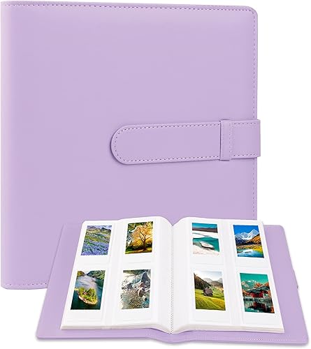 Álbum de 256 fotos para cámara Fujifilm Instax Mini, fotos Polaroid de 2 x 3 pulgadas ZINK, álbum de fotos de 2 x 3 para cámara instantánea Fujifilm