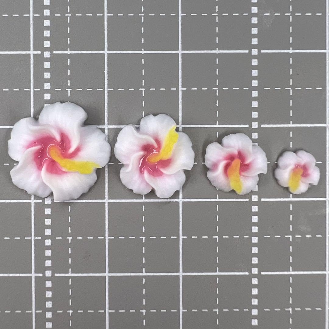 Amazon.co.jp: 濃いめ ハイビスカス デコパーツ ネイルパーツ