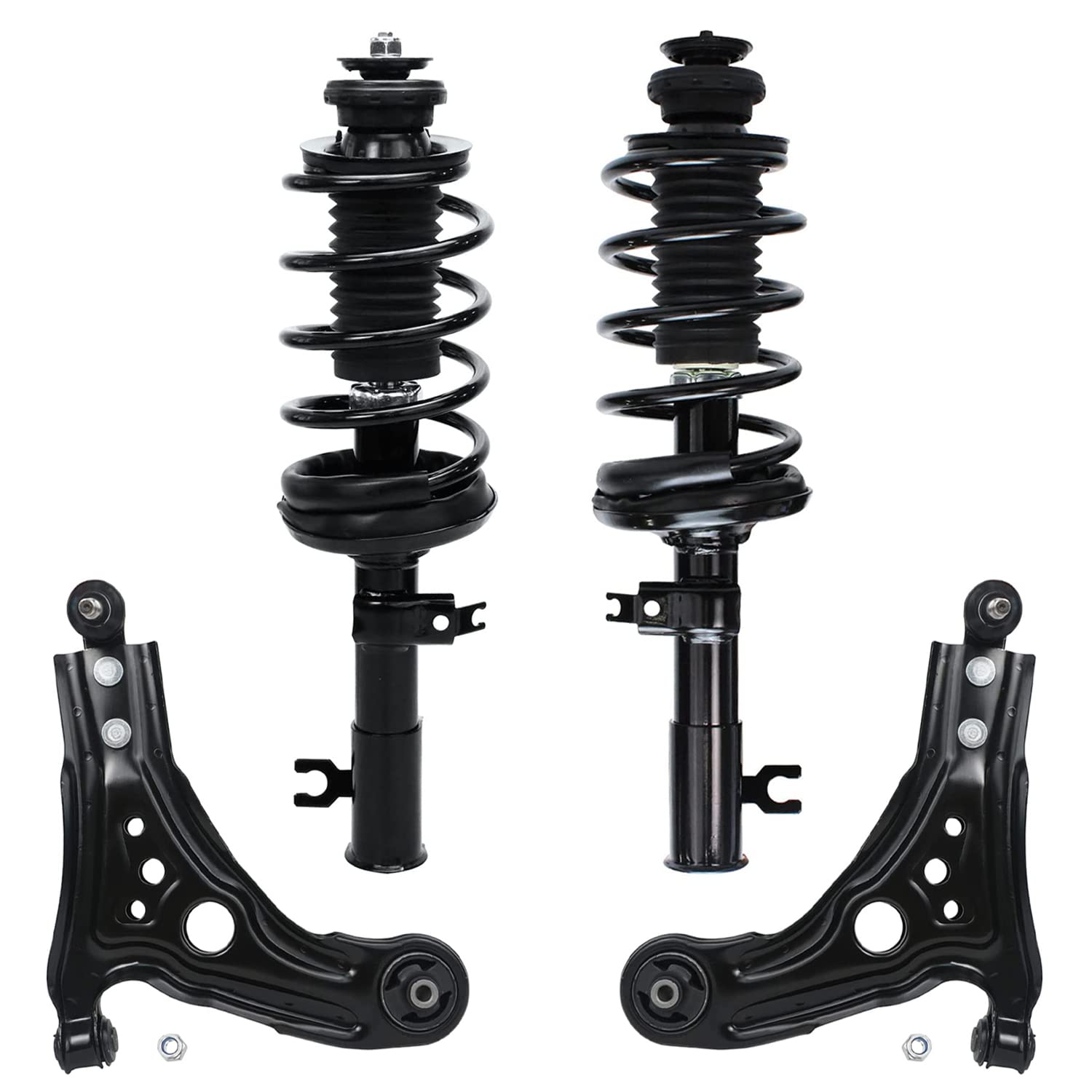 Detroit Axle - 4pc Front End Suspension Kit for Chevy Aveo Aveo5