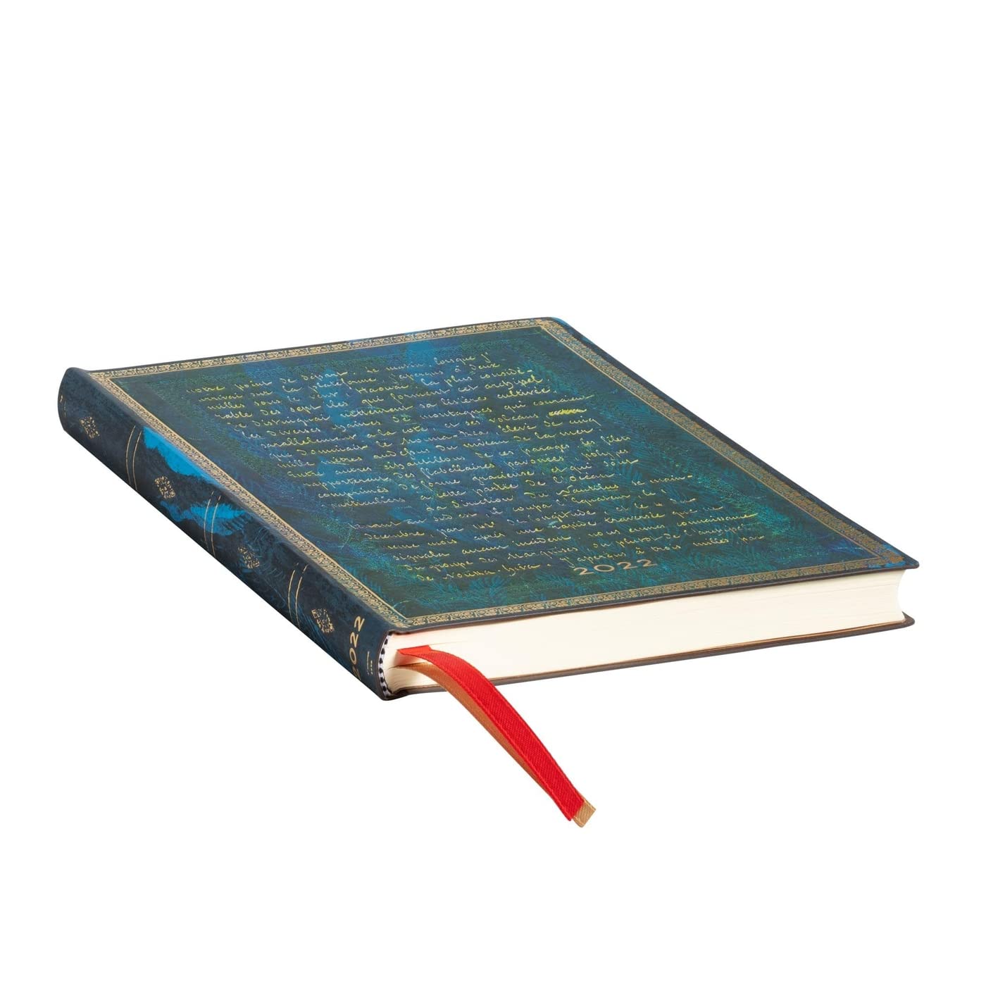 Paperblanks 12-Month Flexi Planners 2023 Verne, Twenty Thousand Leagues | Horizontal | Midi (125 × 175 mm)