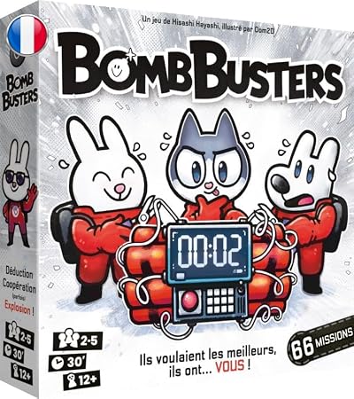 Asmodee Bomb Busters - Jeu de Déduction et de Coopération sous Haute Tension