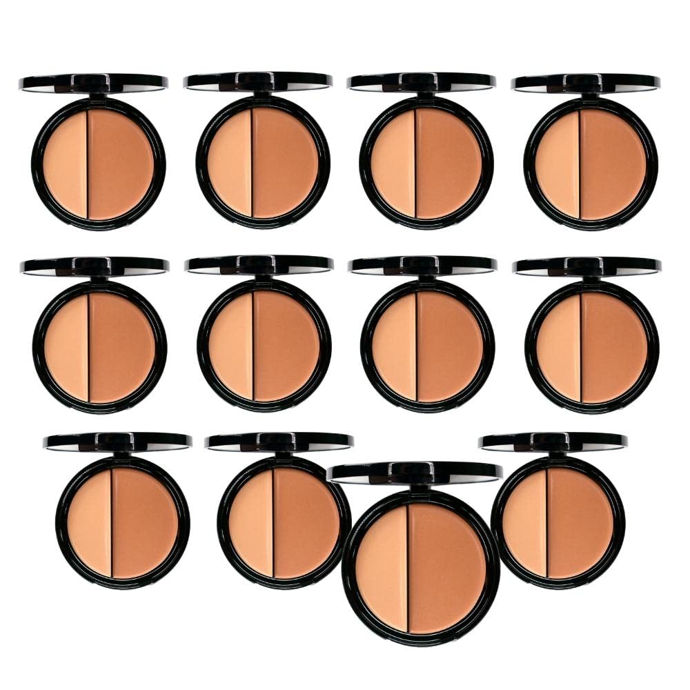 EVE PEARL HD Dual Foundation Full Coverage Foundation Set Long Lasting Everyday Non Greasy Lightweight Texture Makeup Set