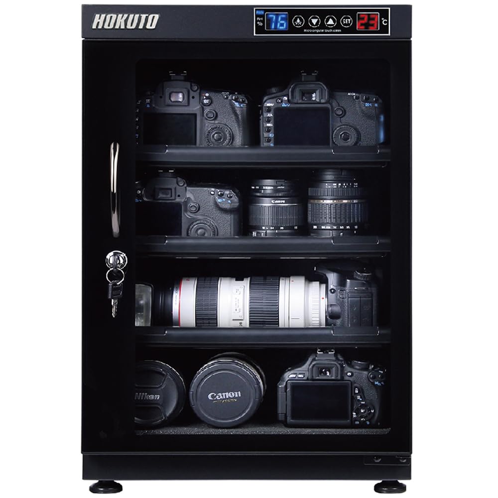 Amazon | HOKUTO 防湿庫 ドライボックス HP-88EX HPシリーズ LEDライト 