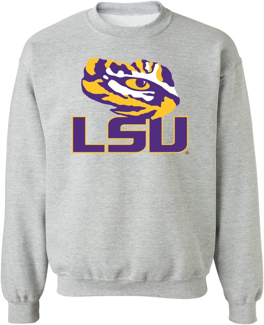 CornBorn LSU Tigers - LSU Crewneck Sweatshirts - Choose Your Design