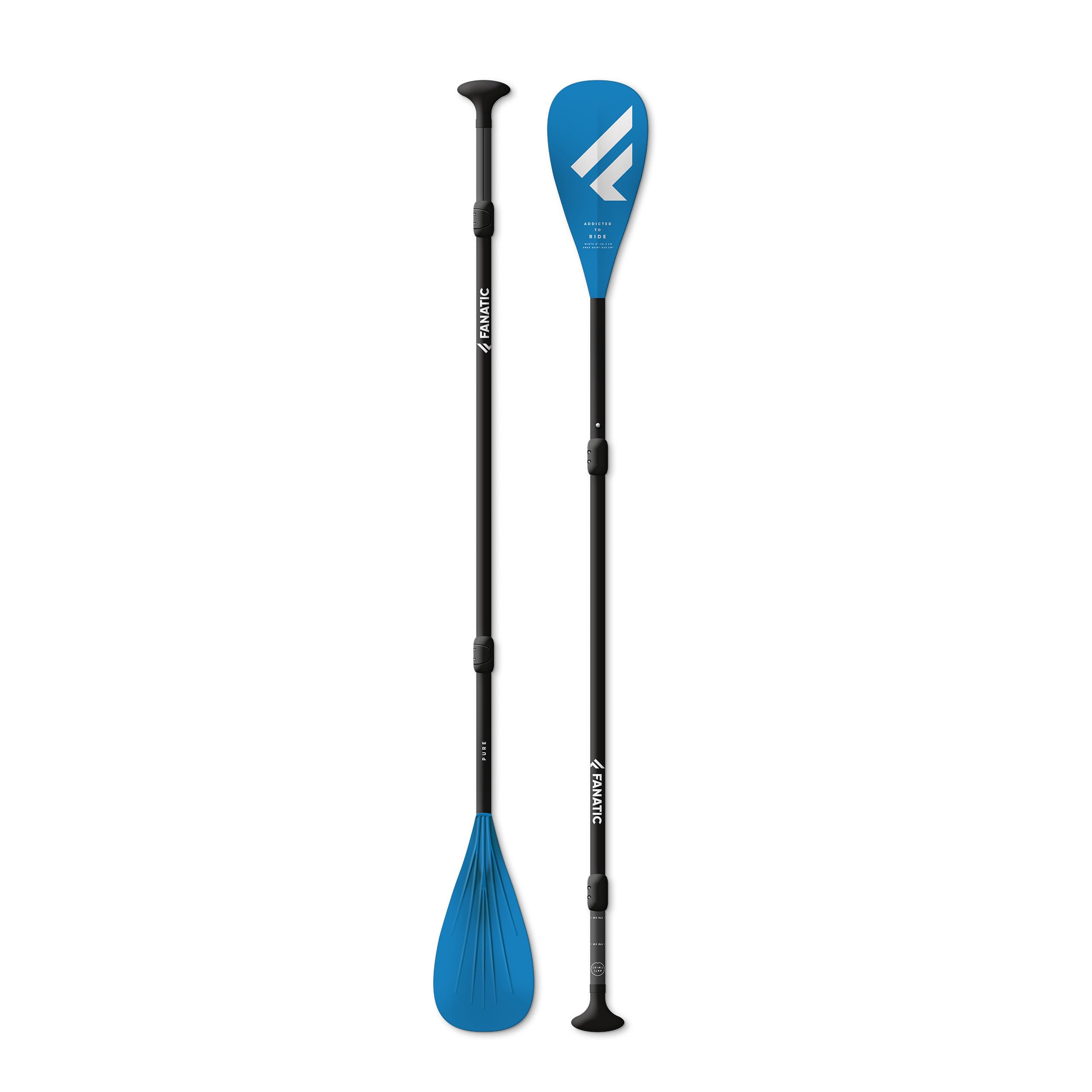 FANATIC Fly Air SLT 10,8 SUP 2025 Grey/Green INKL. Pure Adjustable 3-Piece Paddel