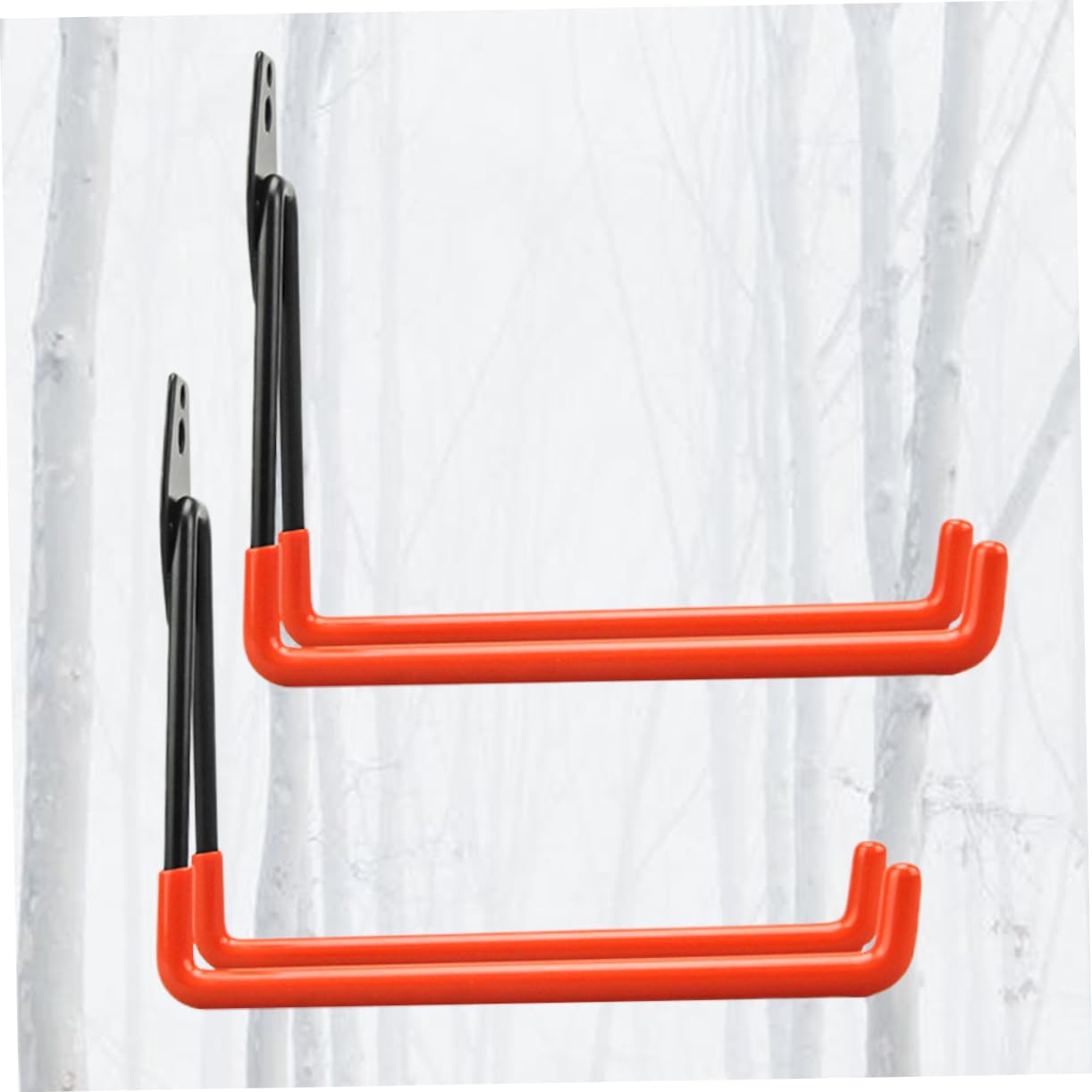 MAGICLULU 2pezzi Ganci Metallo Per Garage e Da Rivestimento Antiscivolo Per Pesanti e Organizzazione Spazi Per e