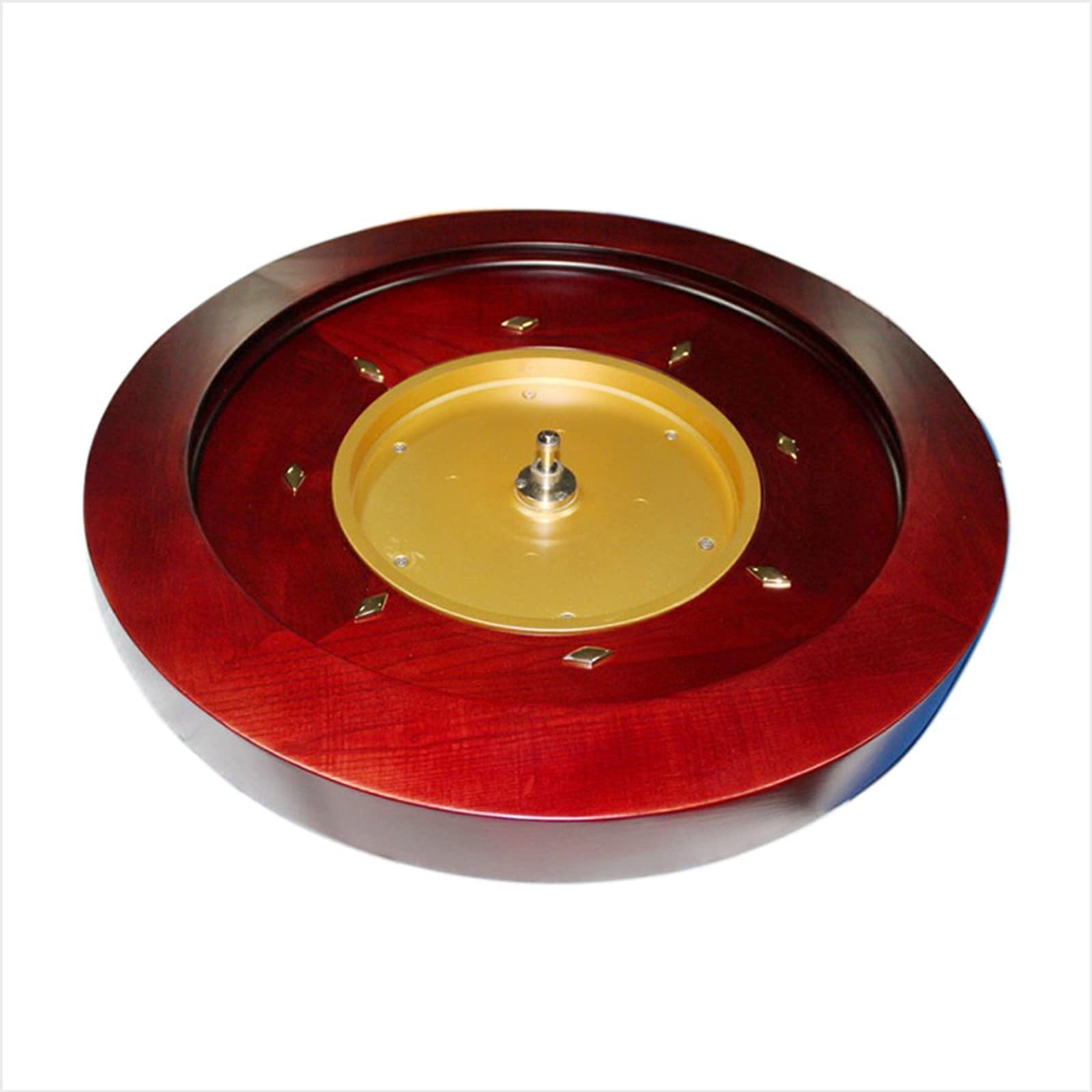 Holz-Roulette-Rad-Set mit Einzel-Null-Layout, Casino-Qualität, Präzisionskugellager, Flugzeug-Aluminiumschale, perfekt für einen Spielabend zu Hause oder eine Club-Party-Süßigkeiten