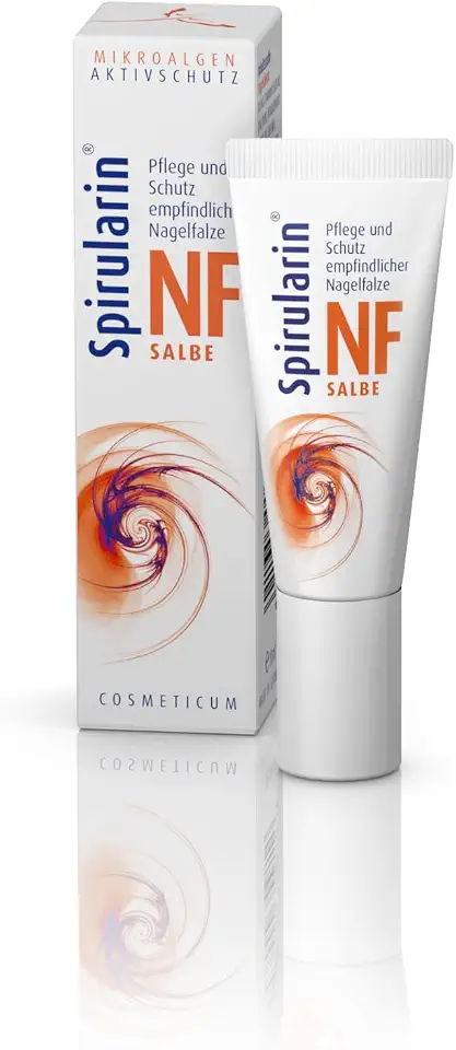 Spirularin NF Salbe – Intensive Pflege bei Nagelfalz-Entzündungen | Effektive Nagel- und Fußpflege von ocean pharma | Mit Spiralin® und wertvollen Pflegewirkstoffen für gesunde Nägel & Haut