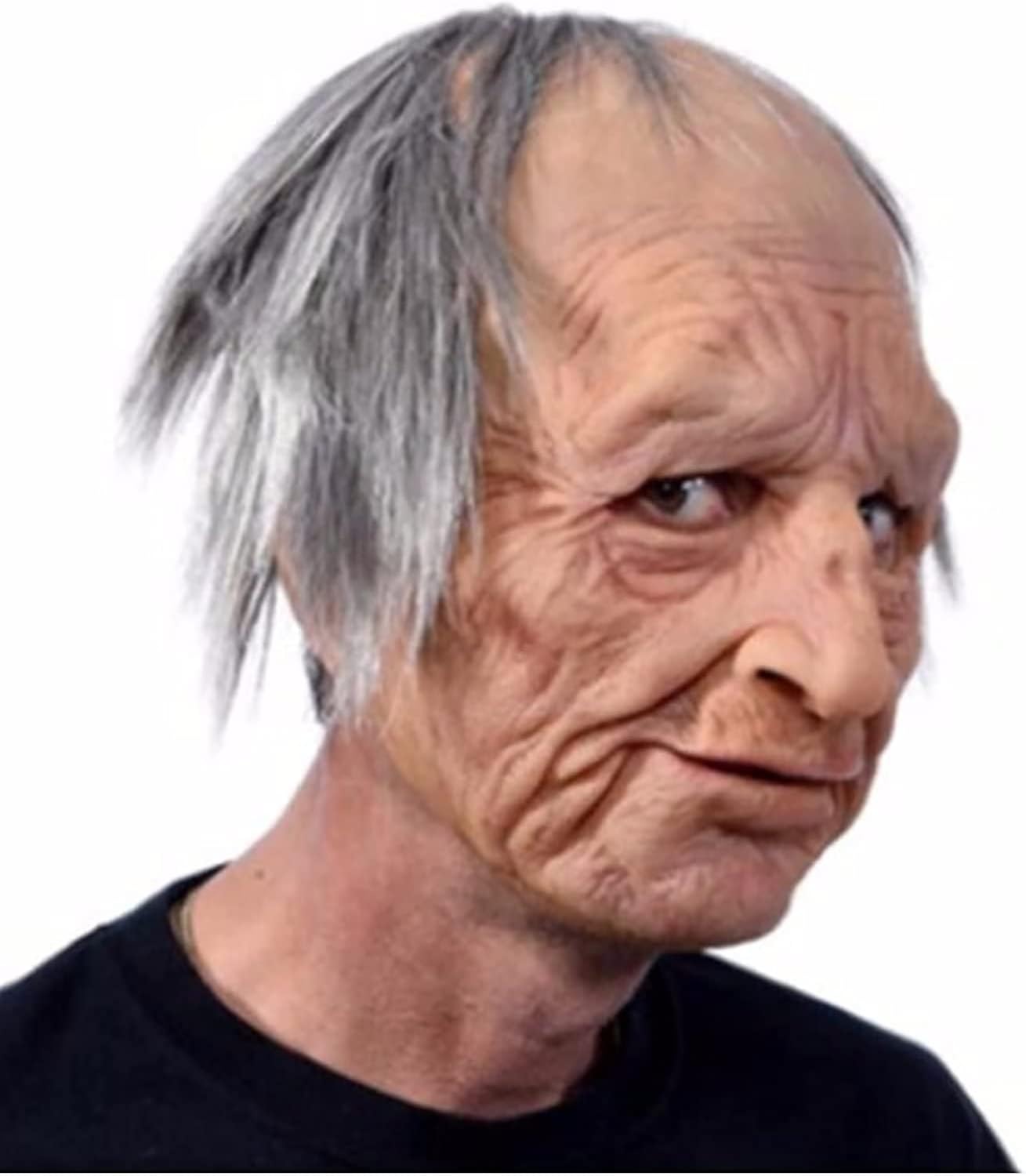 Máscaras de látex realistas de Halloween nariz grande anciano súper