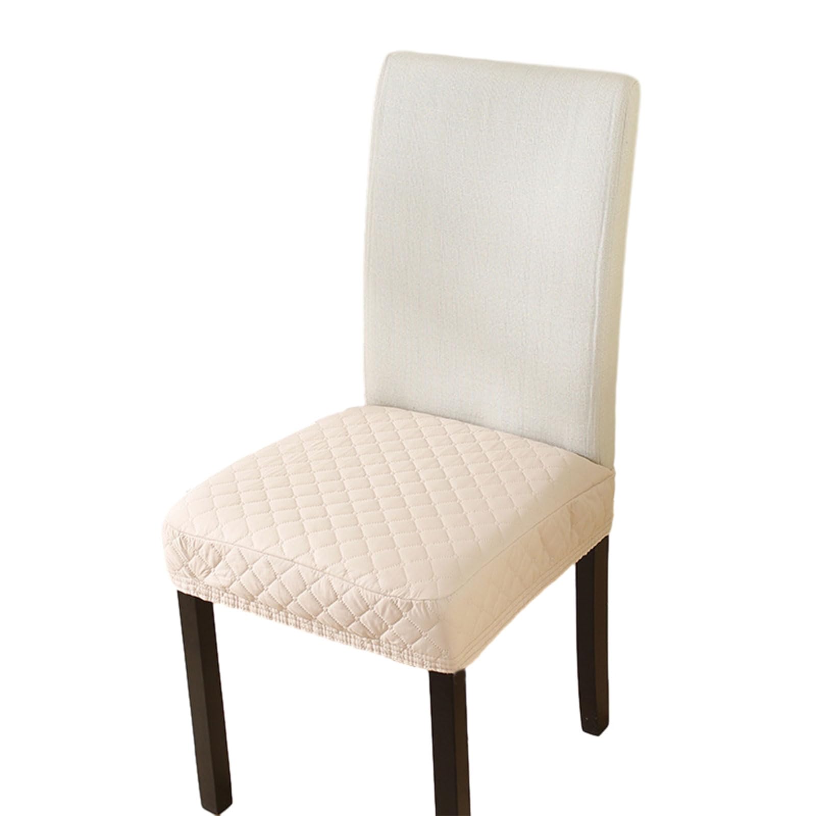 Msioytog Dining Room Chair Seat Covers Removable Washable Upholstered Dining Chair Cushions Slipcover Seat Protective Covers
