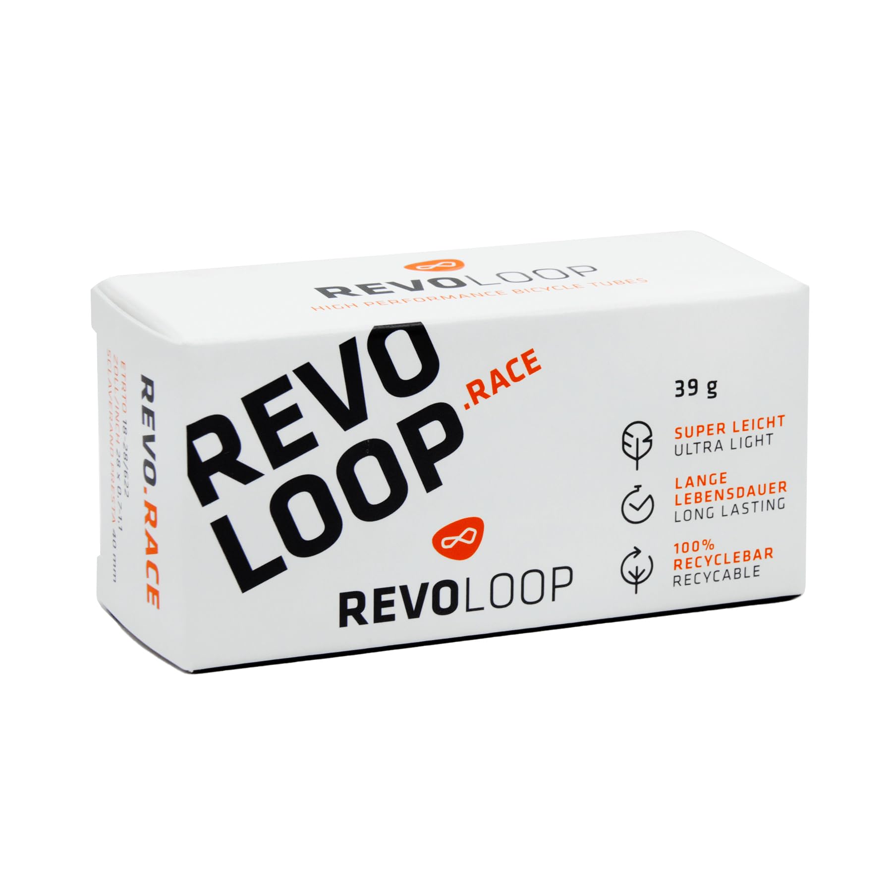 RevoLoop Race Tube 700 x 20-28c PV 40mm - SW10024