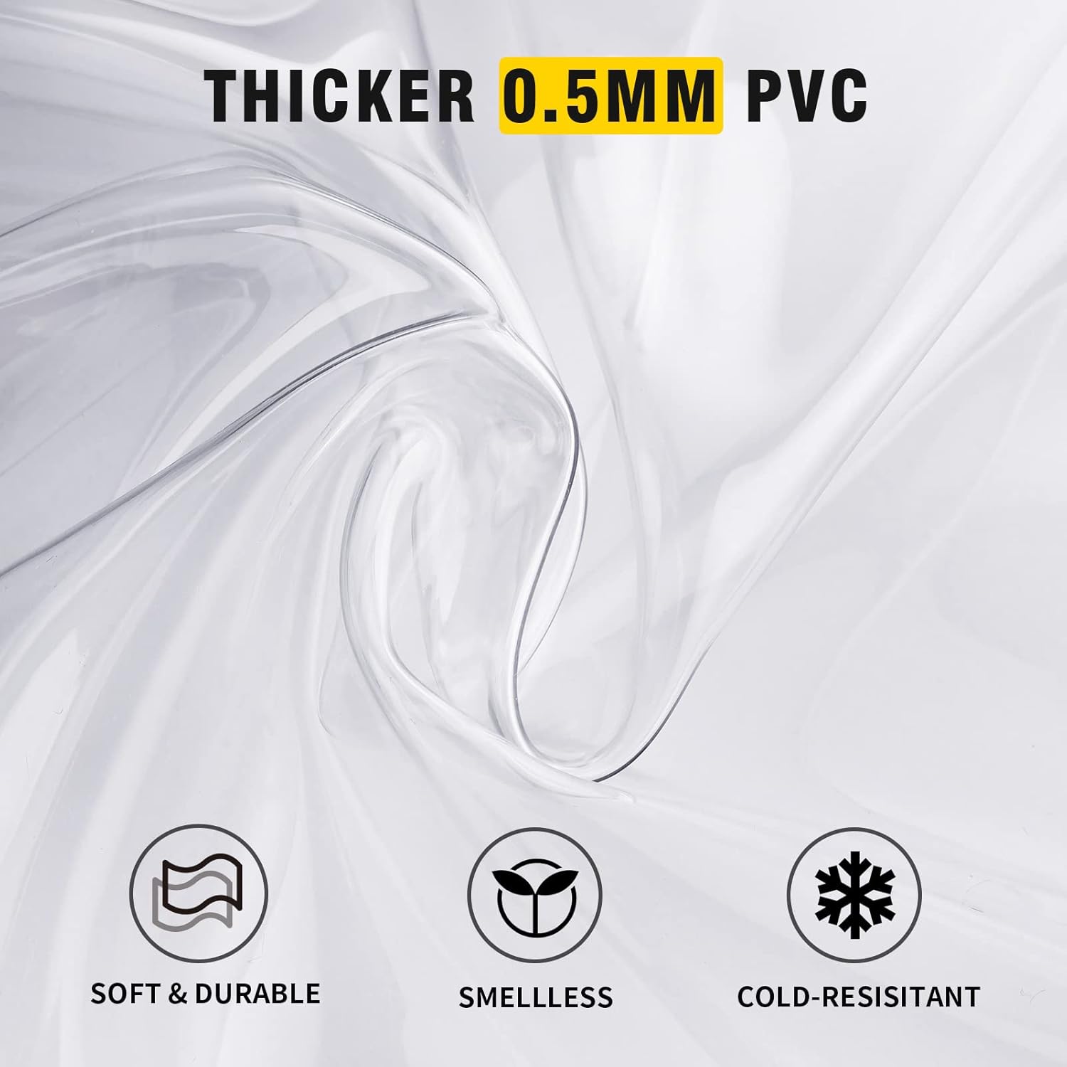 Vorspack Clear Backpack - Transparent Backpack with Reinforced Bottom & Multi-pockets for College Workplace Security - Black - Image 5