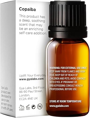 Miniatura 2 de Gya Labs Aceite esencial de Copaiba  0.34 onzas líquidas  para cabello, piel, difusor, aromaterapia y aroma de fabricación de velas de bricolaje