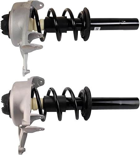 Miniatura 270 de TRQ - Conjunto de puntal delantero y resorte helicoidal (lados del conductor y del pasajero), para auto