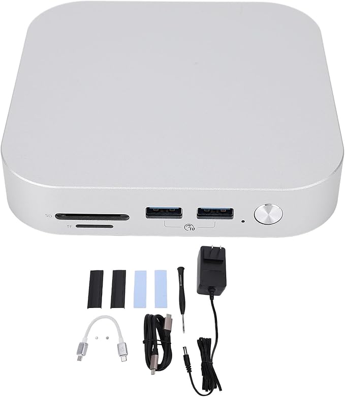 Mini M4 Dock Hub USB 3.0 con Ranuras M.2 SSD y Puertos USB A 10Gbps miniatura 7