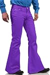 70s Disco Pants for Men,Mens Bell Bottom Pants 70s, 60s Mens Bell Bottoms Vintage Jeans for Men