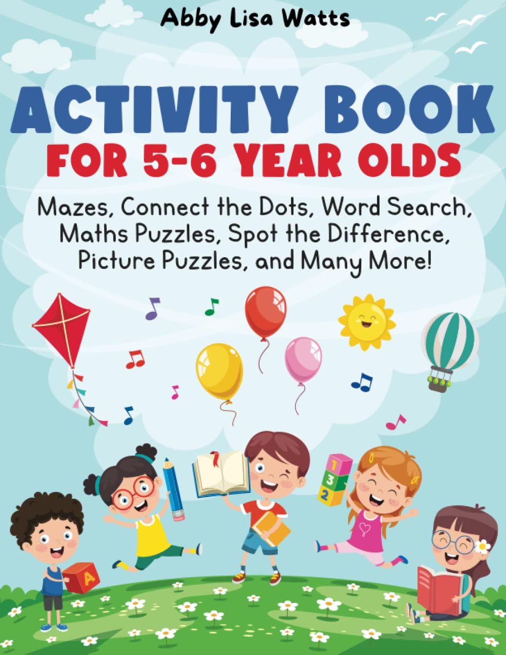 Buy Activity Book for 56 Year Olds Mazes, Connect the Dots, Word