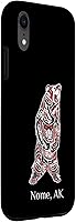Vista 3 de iPhone XR Nome Alaska Native American Indian Brown - Funda para iPhone XR