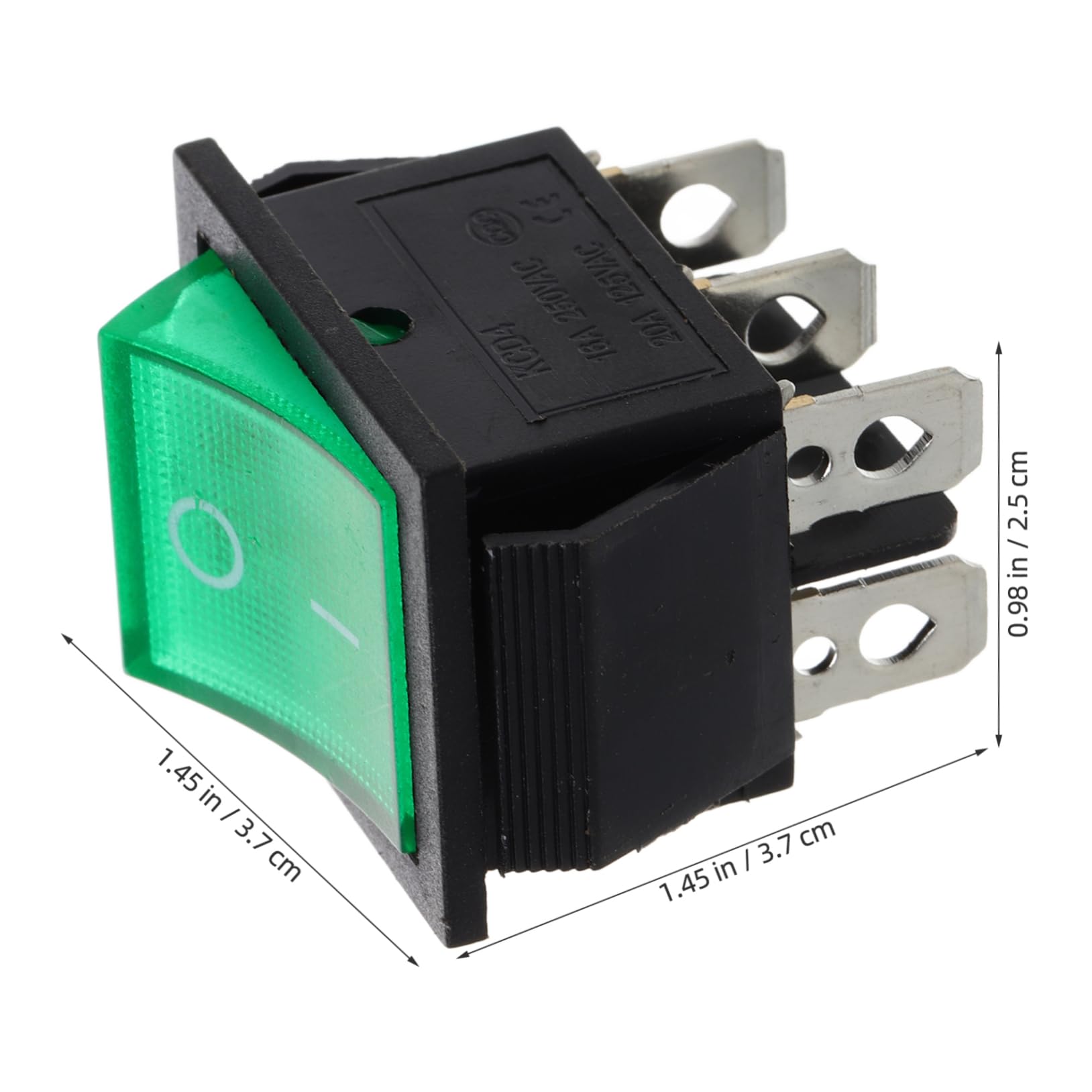 HOLIDYOYO Universal Boat Toggle Switch 6 Pin Switch Light on Off Replacement for Cars