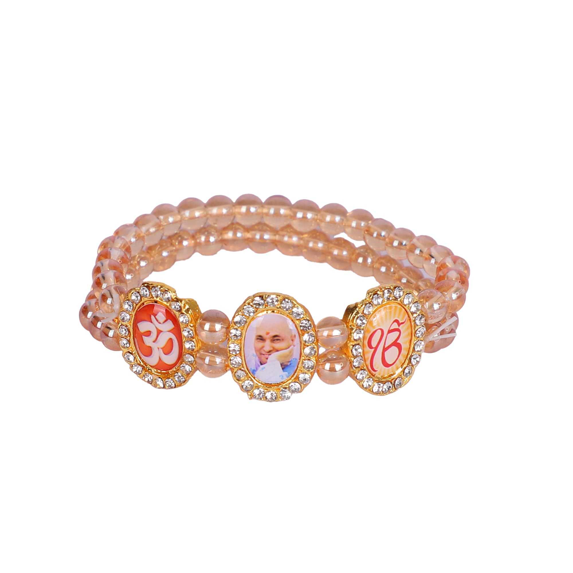 Blessings Guruji Swaroop - Guruji Blessing Multiple Swaroop Bracelet- Copper Colour (Pack Of 1) (B0D72STZ94) Amazon Price History, Amazon Price Tracker