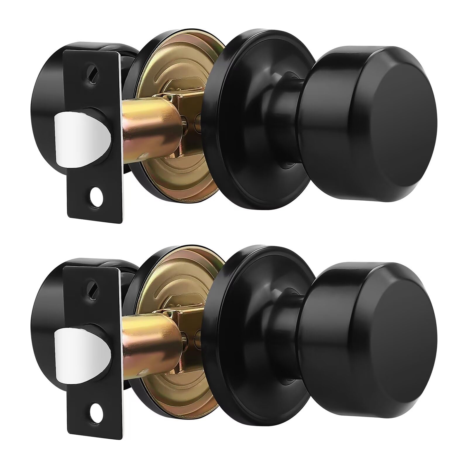 Boutons de porte de passage sans clé Probrico lot de 2 poignées de placard