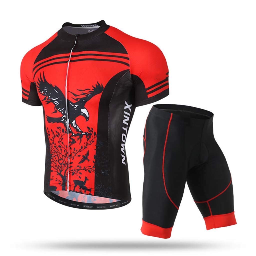Maillot de vélo homme à manches courtes pour vos sorties et balades d'été