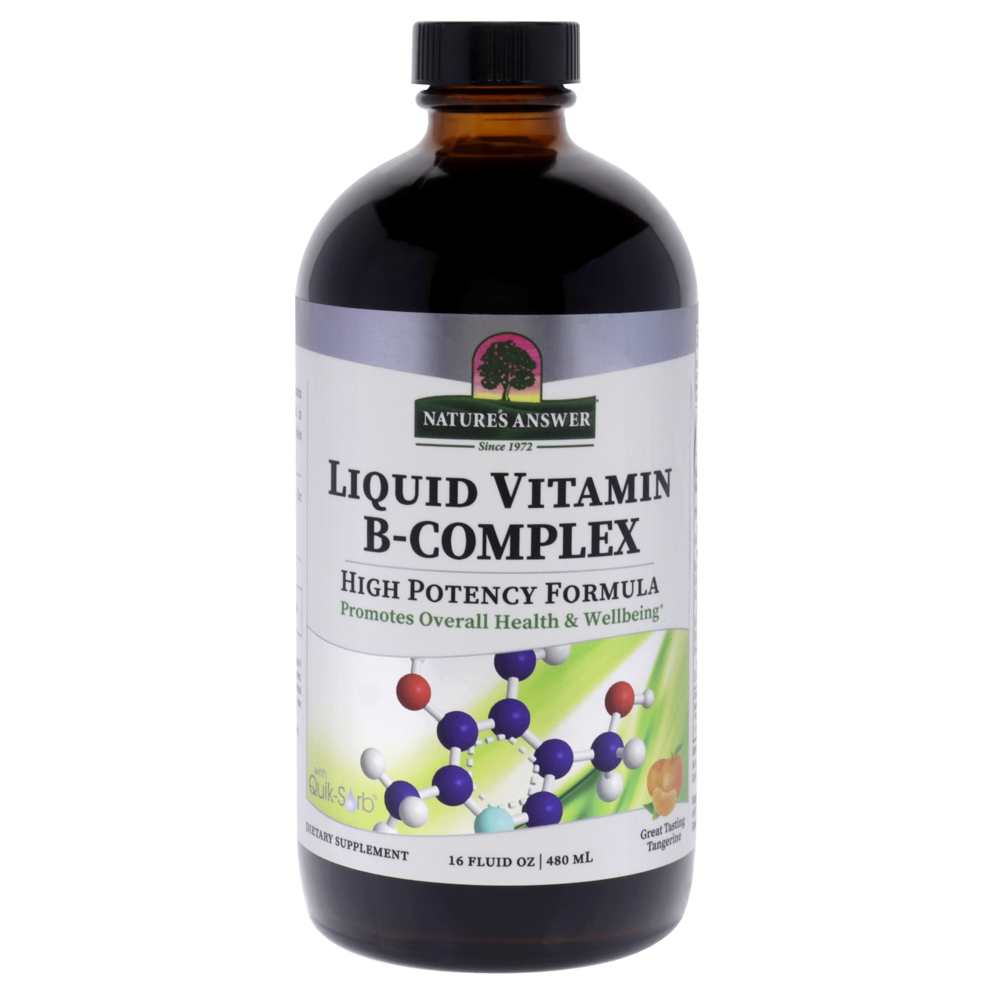 Vitamin B Complex 16 Ounce Liquid Form | Supports Healthy Immune System | Promotes Stress Relief | Natural Energy