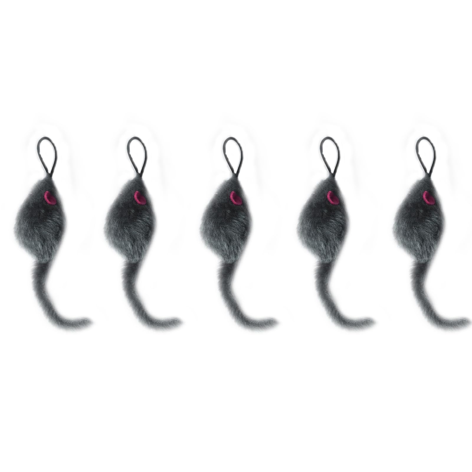 5-Piece Mouse Cat Teaser Toy Set Door-Mounted Interactive cat Toy Accessory Electric Interactive cat Toy Accessory