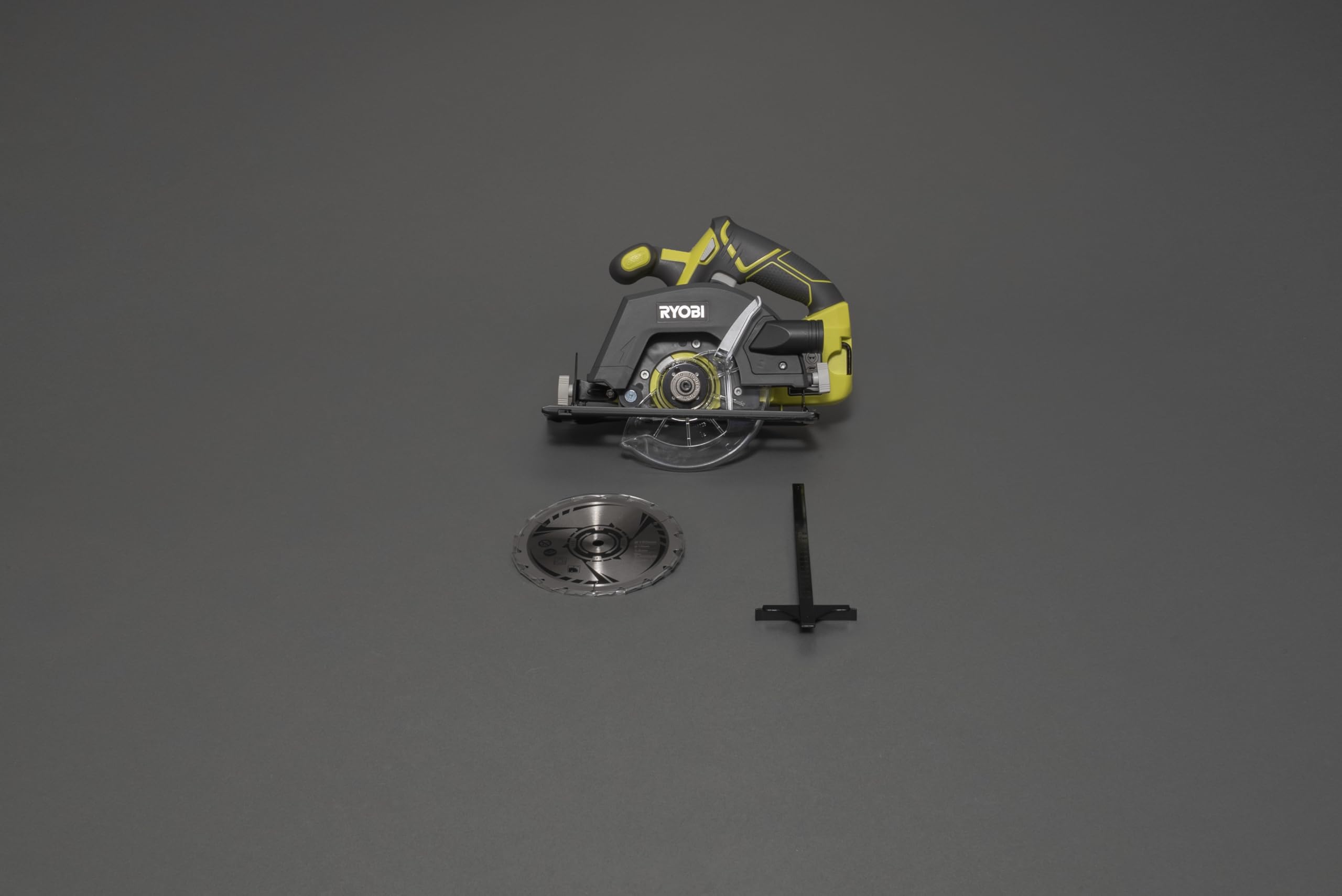 RYOBI - Sierra Circular 18V ONE+ Hoja Ø 150 mm - para Cualquier Corte Recto y en Bisel, Canto de Tablas, Vigas, Tablones en Ebanistería, Carpintería y Trabajos en Madera - R18CSP-0