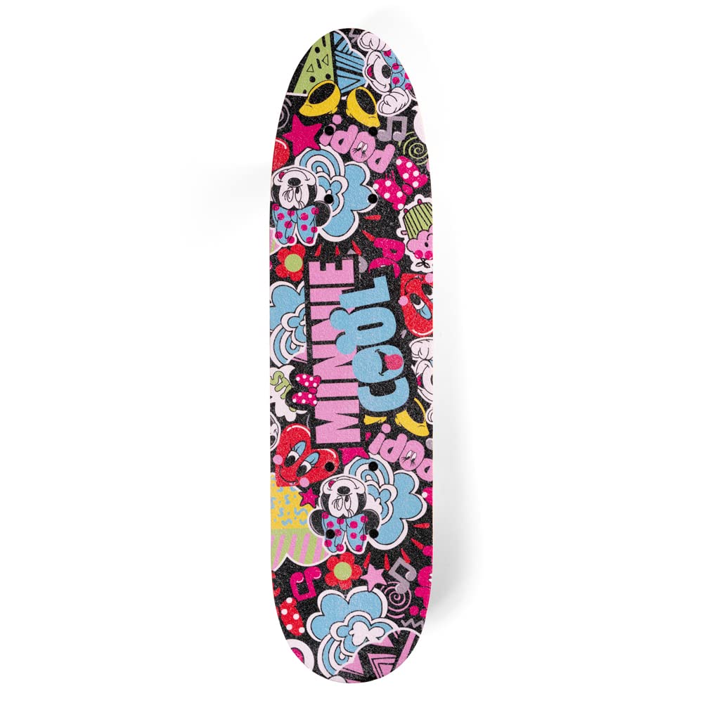 Seven Polska Skateboard Minnie Mouse 61 x 15 x 8/10 cm Multicolore